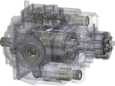 Closed Circuit Axial Piston Pump, PV Series